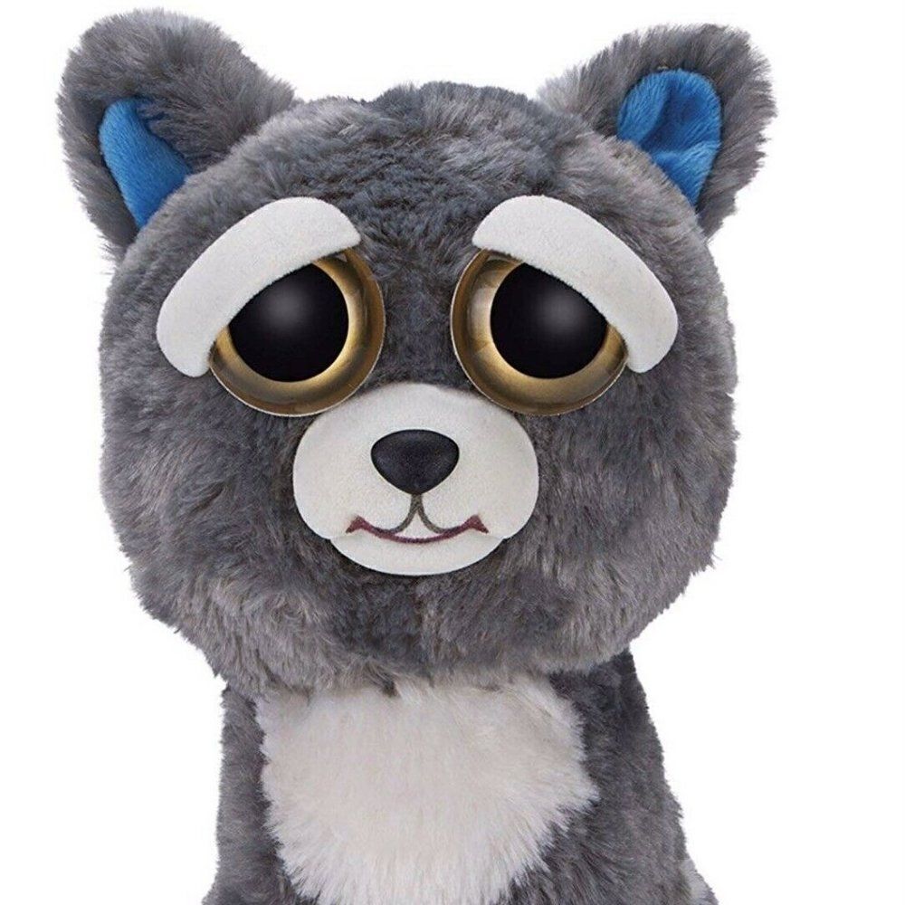 SAMMY SUCKERPUNCH DOG STUFFED ANIMAL HAPPY ANGRY - Picture 4 of 8